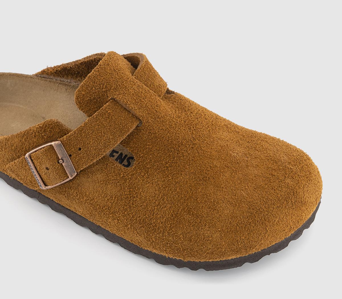 BIRKENSTOCK Boston Clogs BIRKENSTOCK Boston Clogs Mink Suede