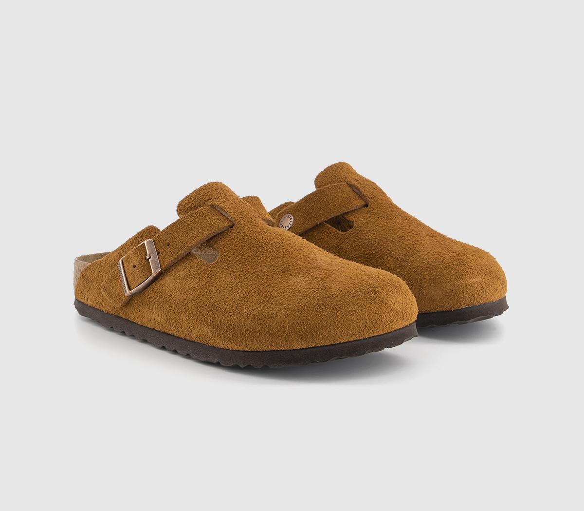 BIRKENSTOCK Boston Clogs BIRKENSTOCK Boston Clogs Mink Suede