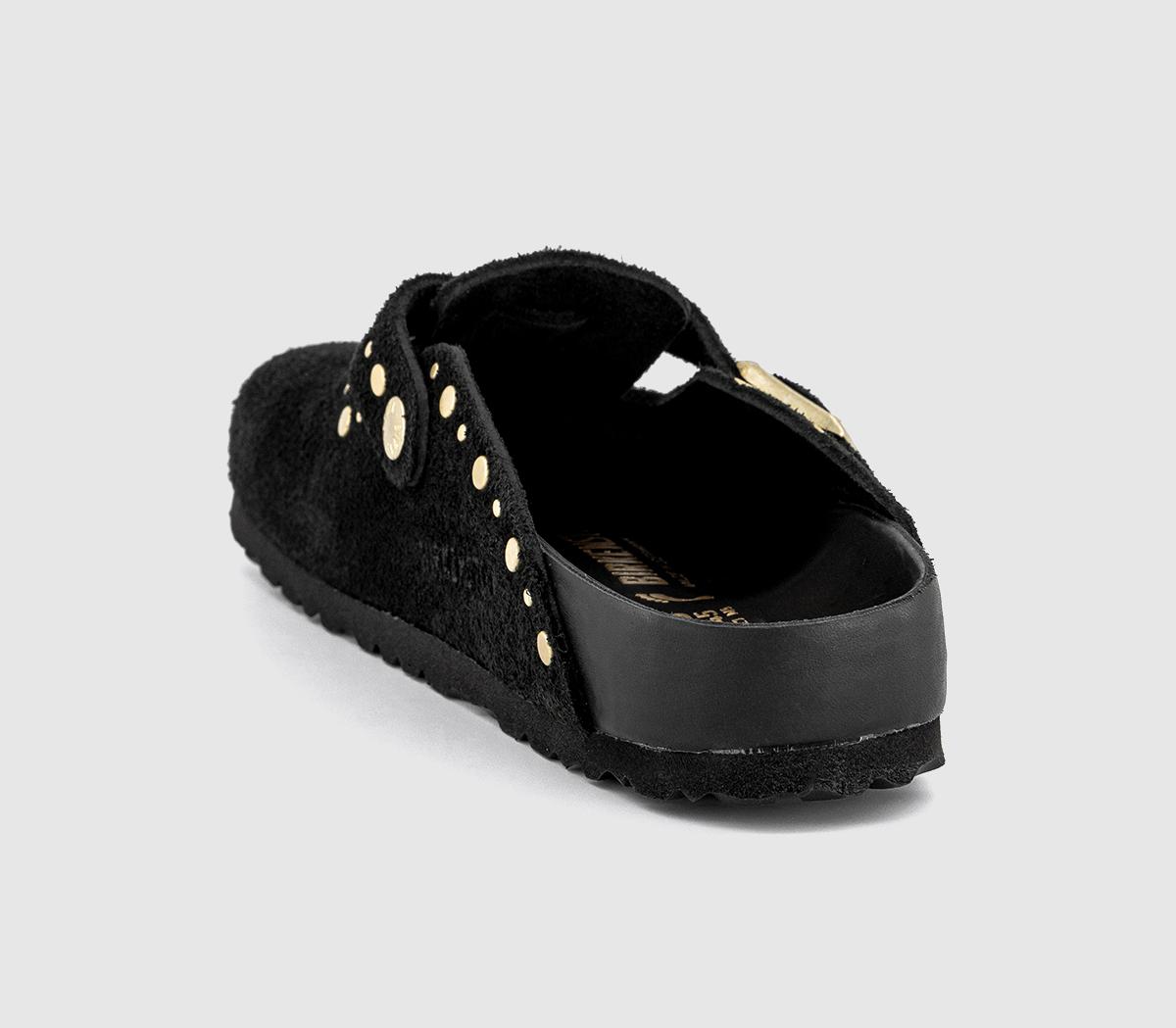 BIRKENSTOCK Boston Clogs BIRKENSTOCK Boston Clogs Black Rivets