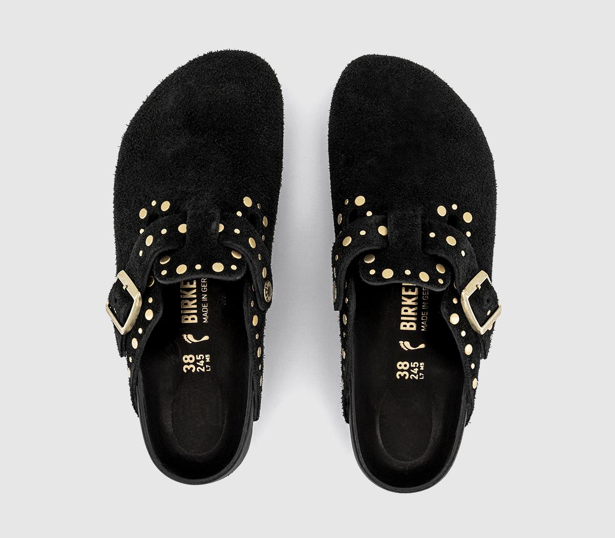 BIRKENSTOCK Boston Clogs BIRKENSTOCK Boston Clogs Black Rivets