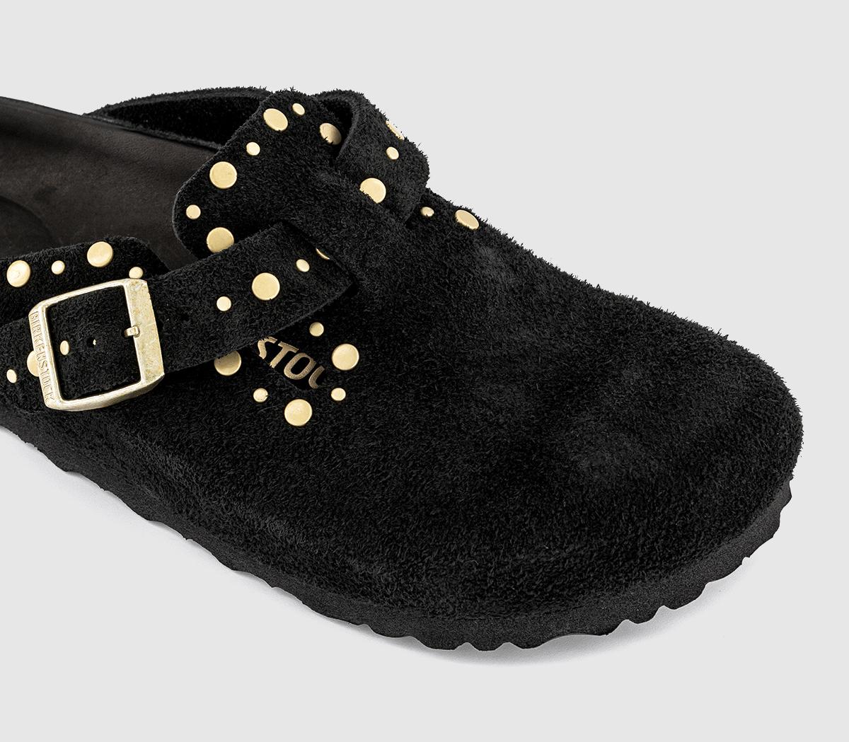 BIRKENSTOCK Boston Clogs BIRKENSTOCK Boston Clogs Black Rivets