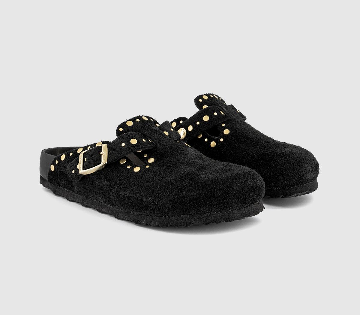 BIRKENSTOCK Boston Clogs BIRKENSTOCK Boston Clogs Black Rivets