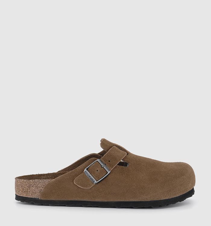 BIRKENSTOCK Boston Soft Footbed Clogs Dark Tea Tfb