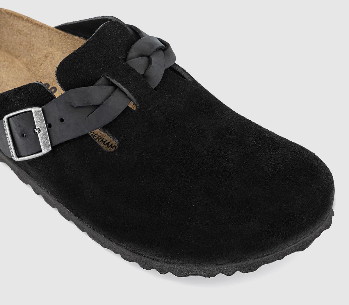 BIRKENSTOCKBoston ClogsBraided Black