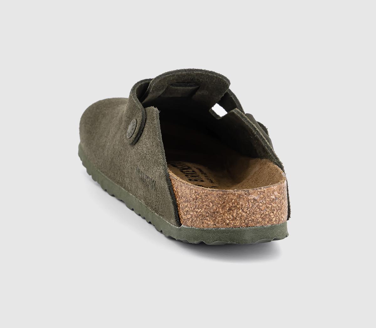 BIRKENSTOCK Boston EXQUISITE Clogs Thyme - Women's Flats