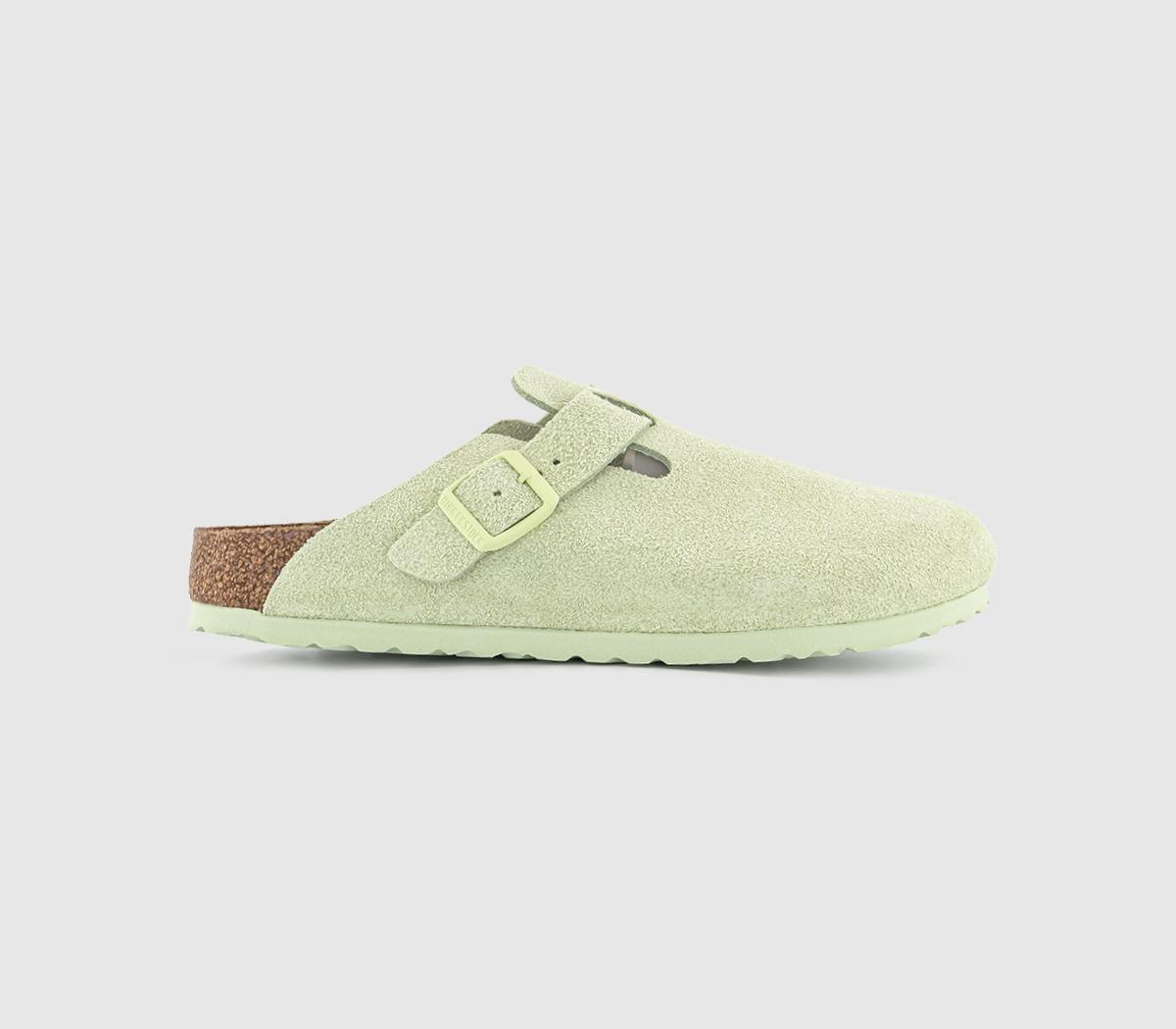 Boston Clog Faded Lime Green