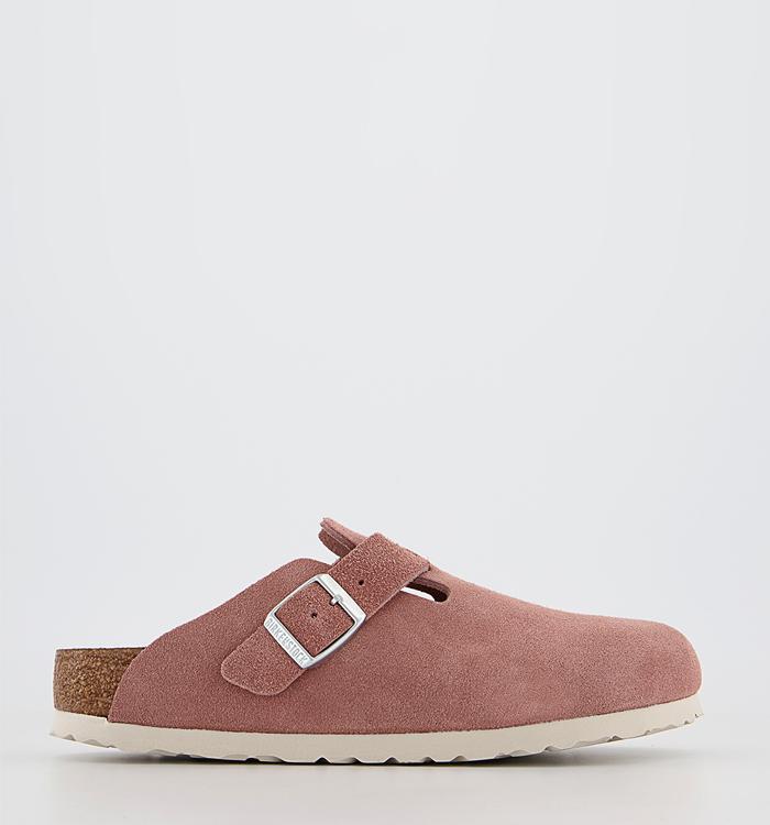 BIRKENSTOCK Boston Clogs Pink Clay