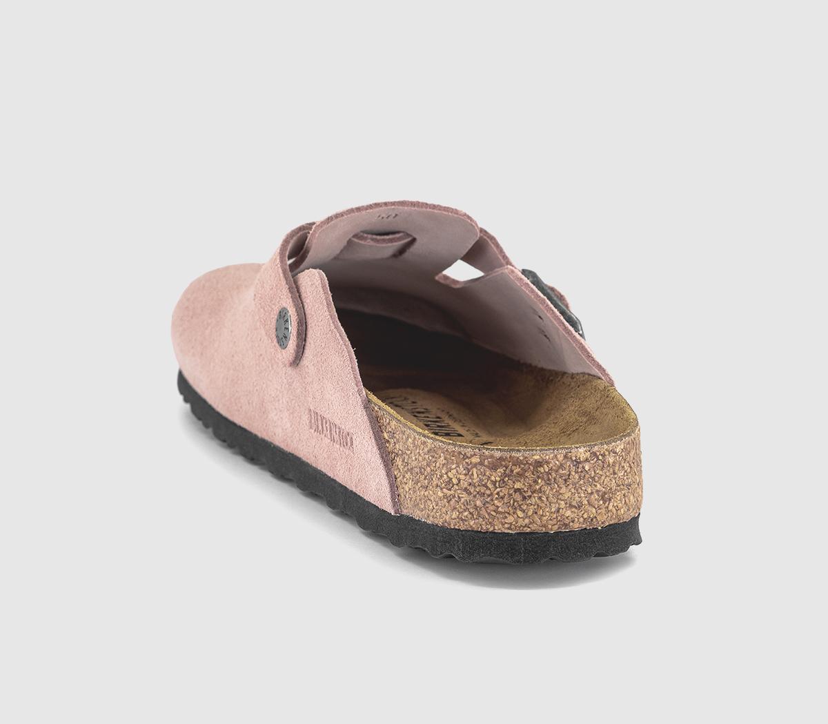 BIRKENSTOCKBoston ClogsPink Clay Suede