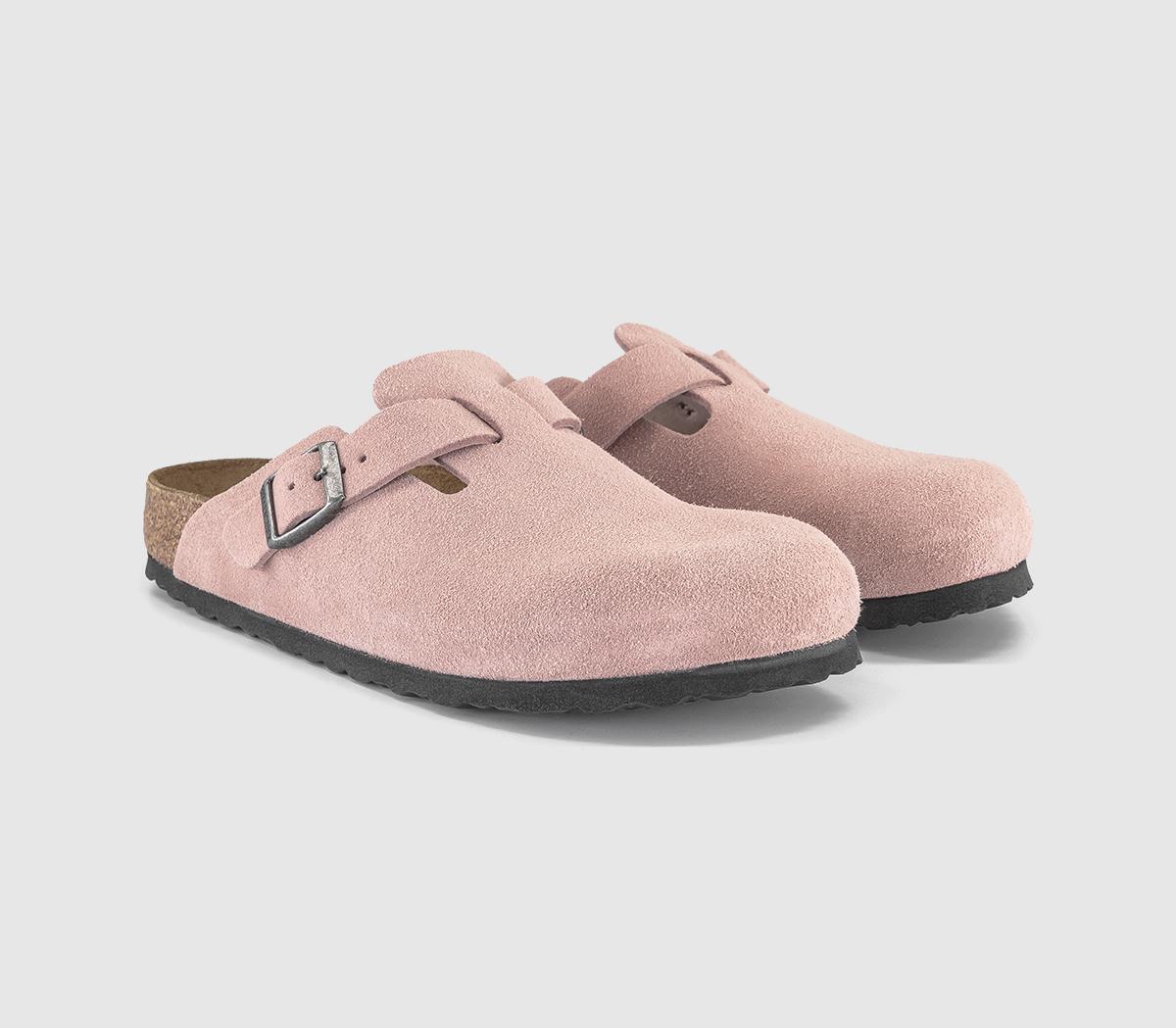 BIRKENSTOCKBoston ClogsPink Clay Suede
