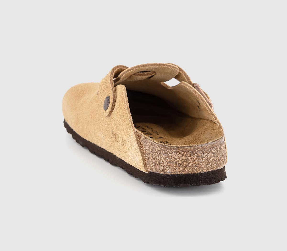 BIRKENSTOCKBoston ClogsLatte Cream Suede