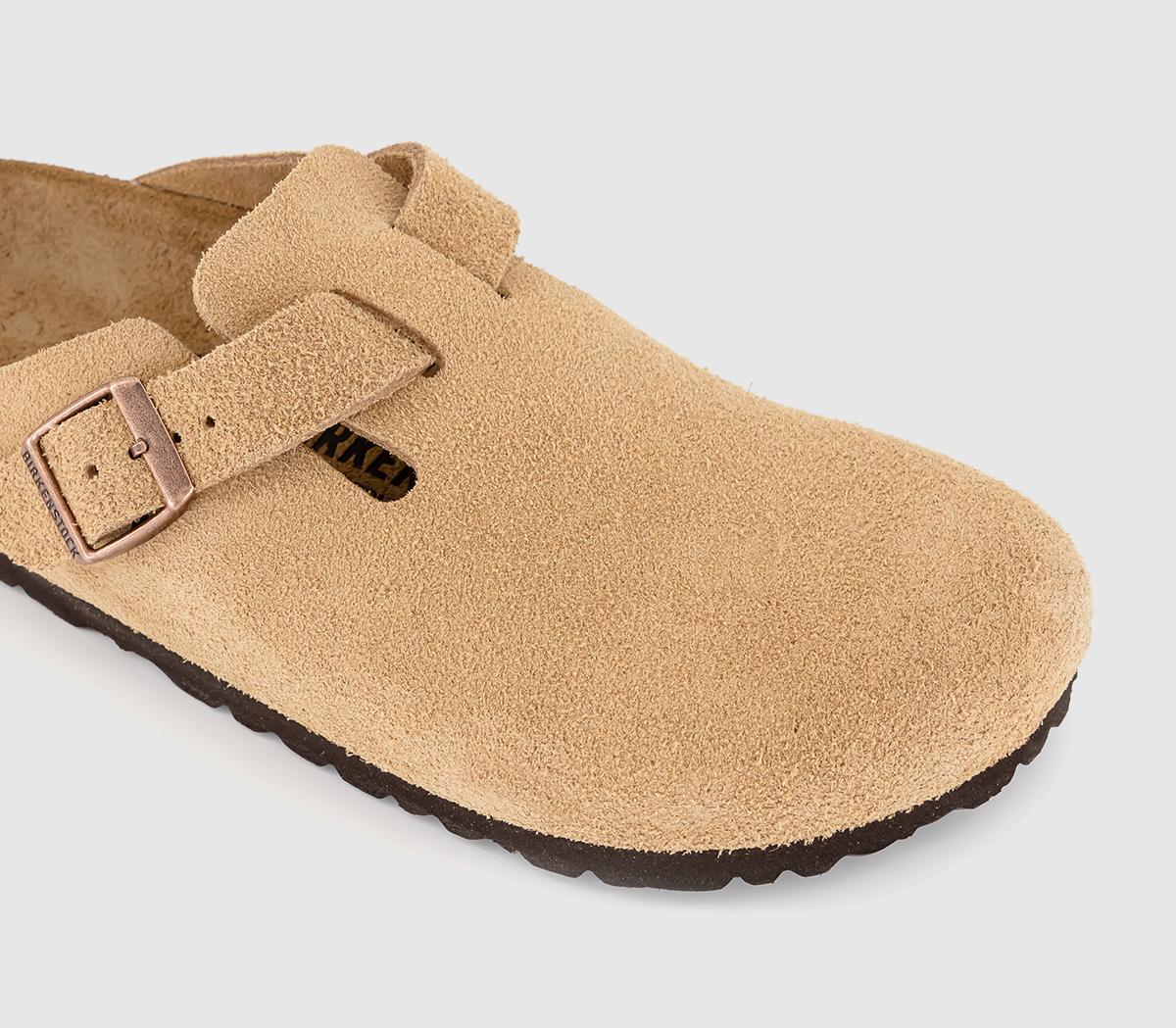 BIRKENSTOCKBoston ClogsLatte Cream Suede