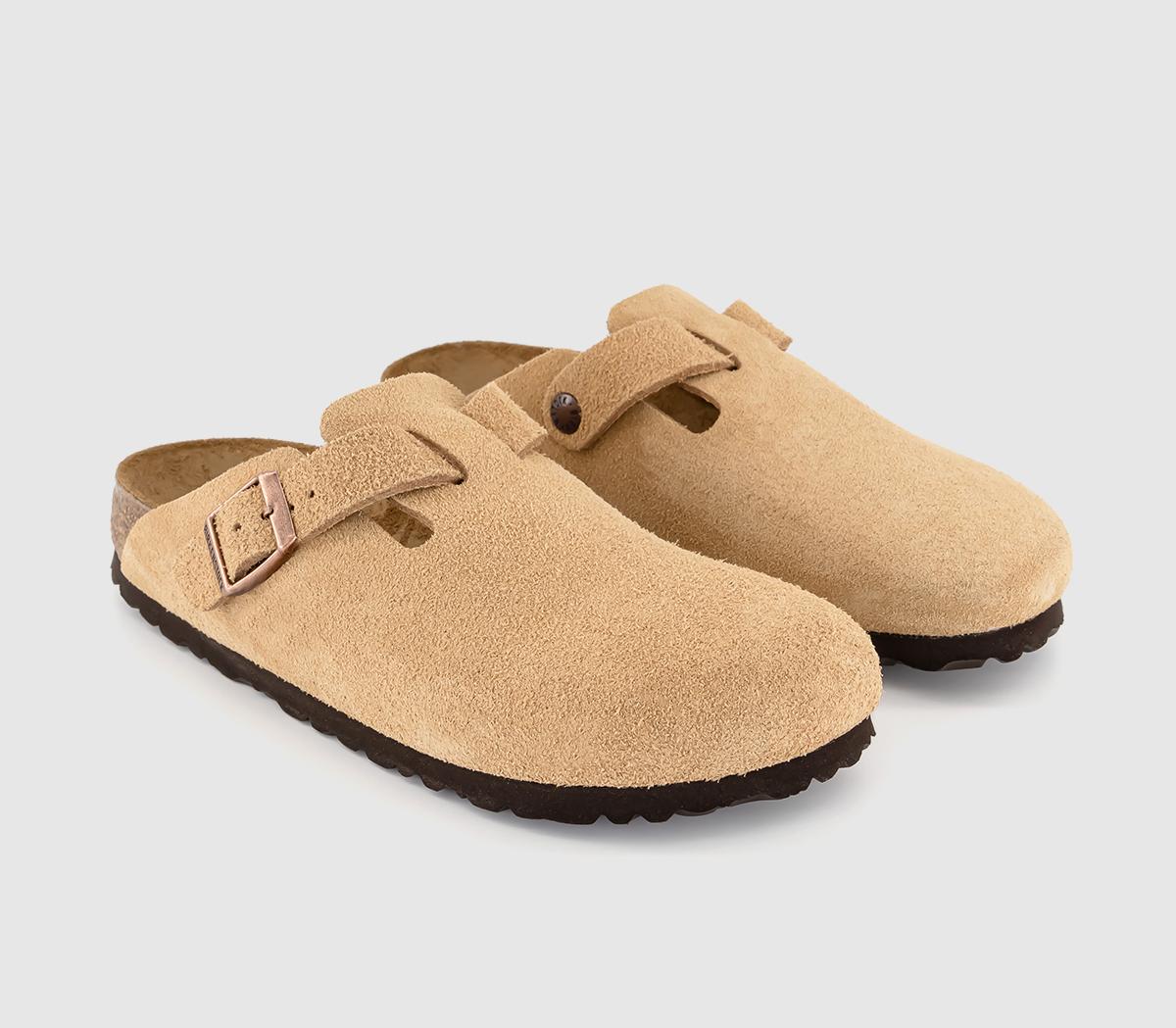 BIRKENSTOCKBoston ClogsLatte Cream Suede