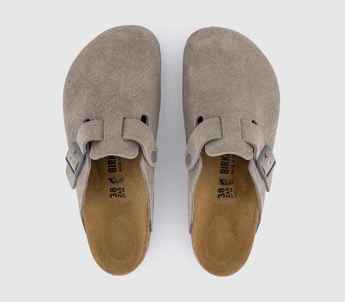 BIRKENSTOCKBoston Clogs BIRKENSTOCKBoston ClogsStone Coin Suede R