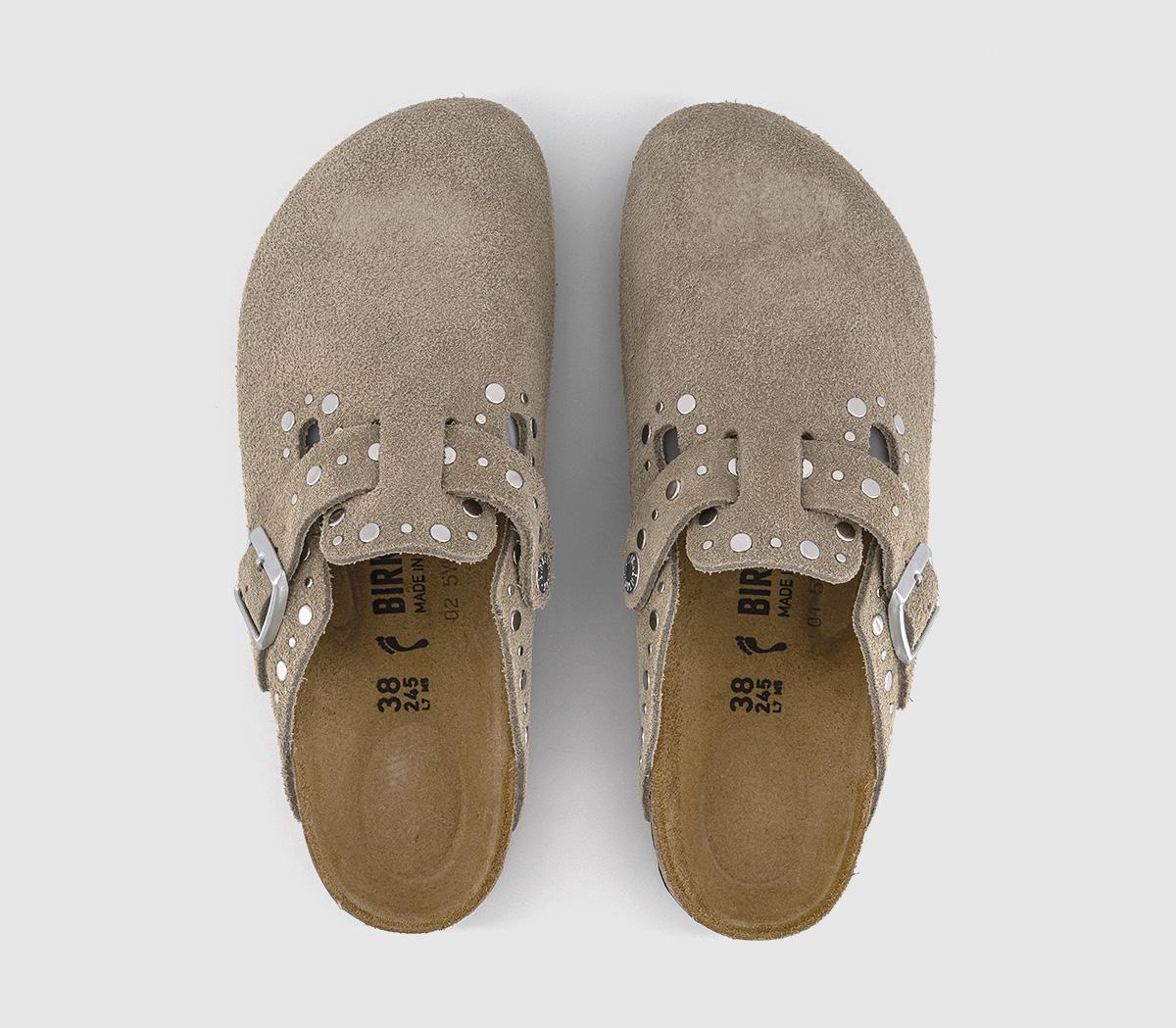 BIRKENSTOCKBoston Clogs BIRKENSTOCKBoston ClogsTaupe Rivet