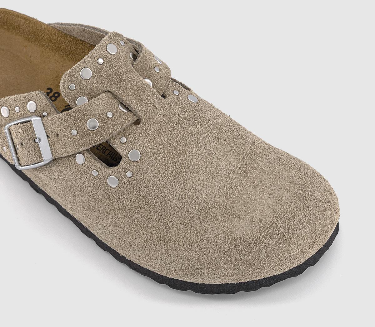 BIRKENSTOCKBoston Clogs BIRKENSTOCKBoston ClogsTaupe Rivet