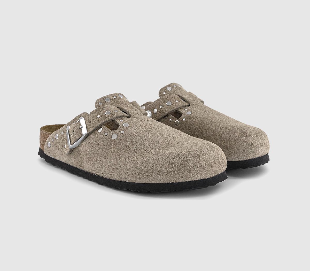 BIRKENSTOCKBoston Clogs BIRKENSTOCKBoston ClogsTaupe Rivet