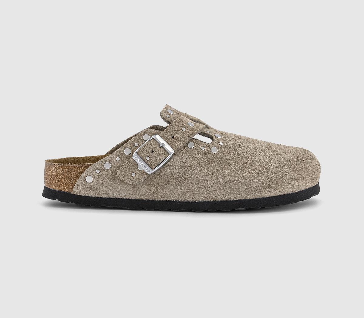 BIRKENSTOCKBoston Clogs BIRKENSTOCKBoston ClogsTaupe Rivet