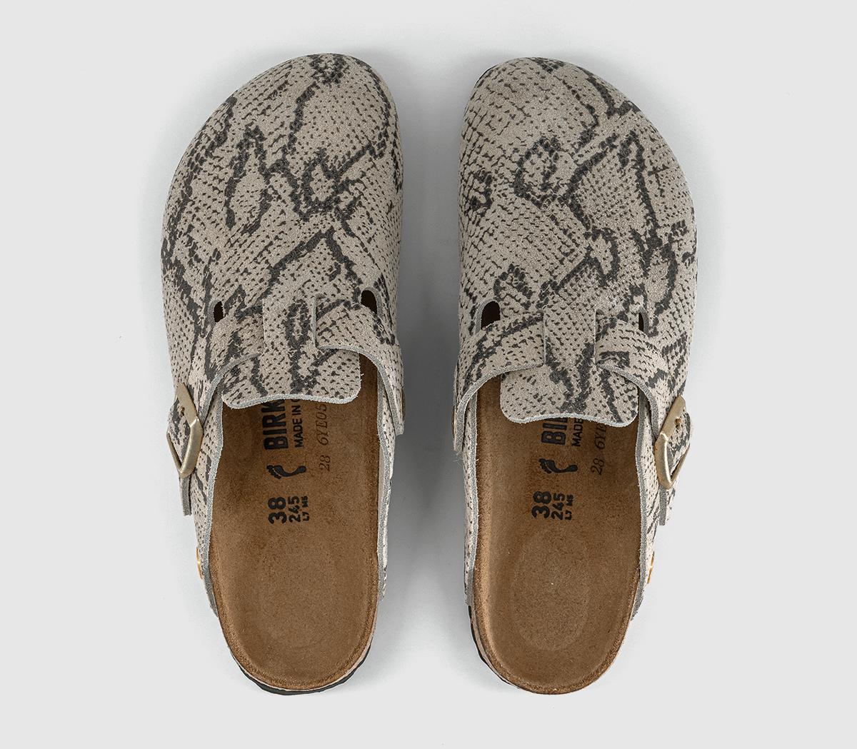BIRKENSTOCKBoston ClogsSnake Oyster