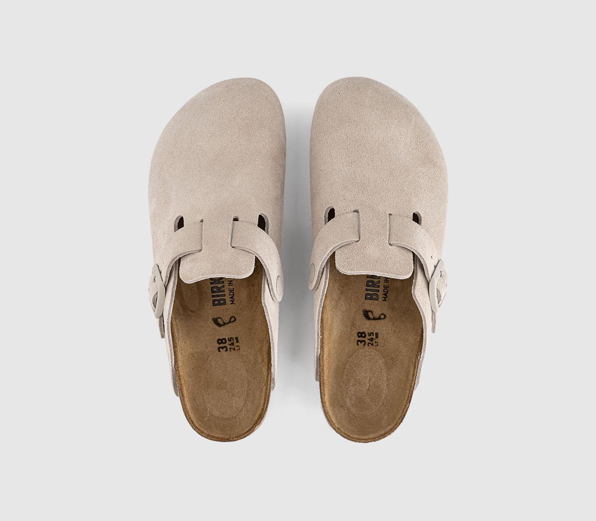 BIRKENSTOCKBoston ClogsOyster Suede R
