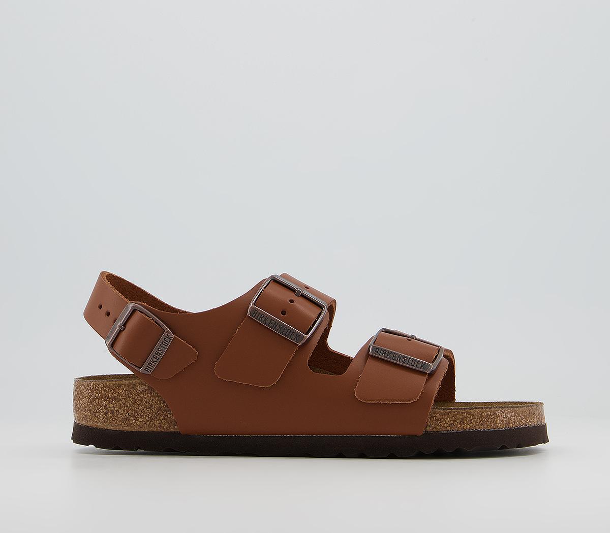 BIRKENSTOCK Milano Sandals Ginger Brown - Women's Sandals