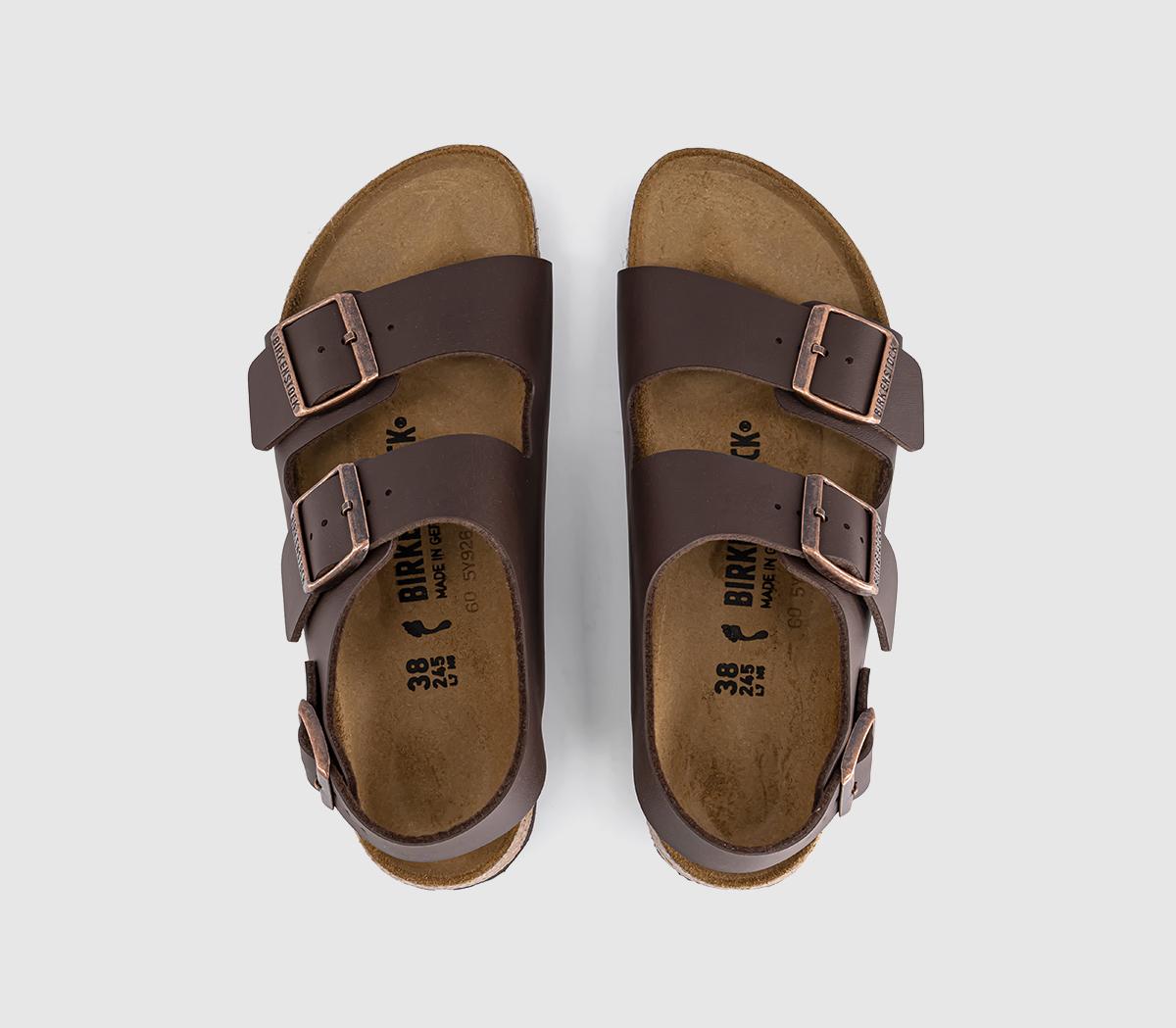 BIRKENSTOCKMilano SandalsDark Brown Bf