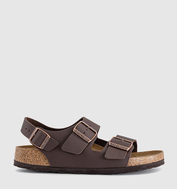 BIRKENSTOCK Milano Sandals Dark Brown Bf