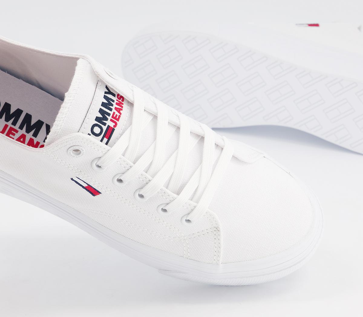 Tommy Hilfiger Flatform Tommy Jeans Sneakers Tommy Hilfiger Flatform Tommy Jeans Sneakers White
