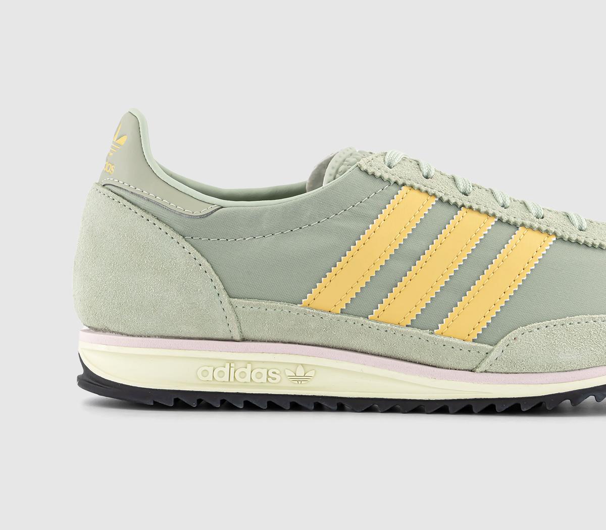 adidasSL 72 TrainersSage Yellow Purple
