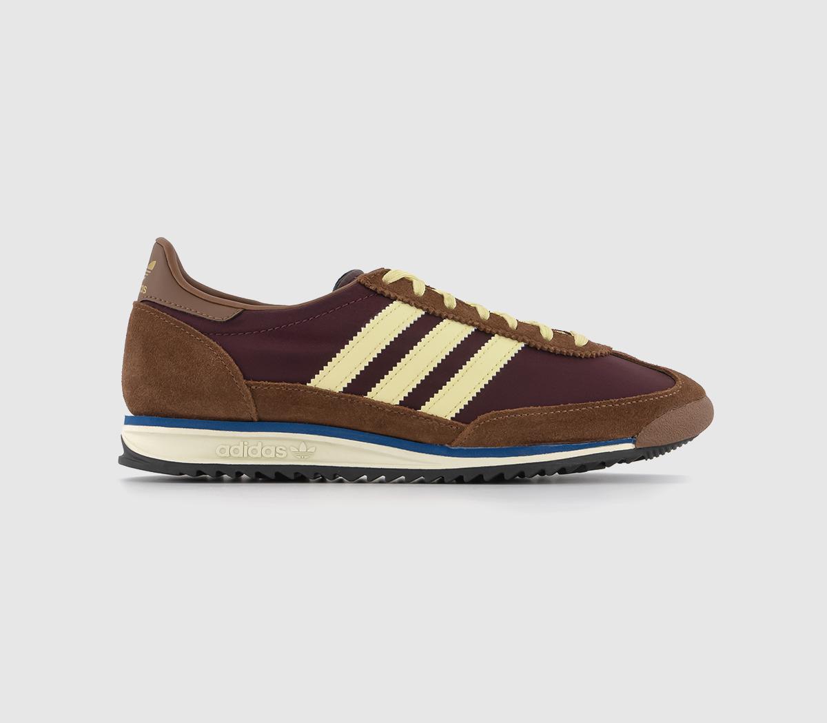 Brown discount adidas trainers