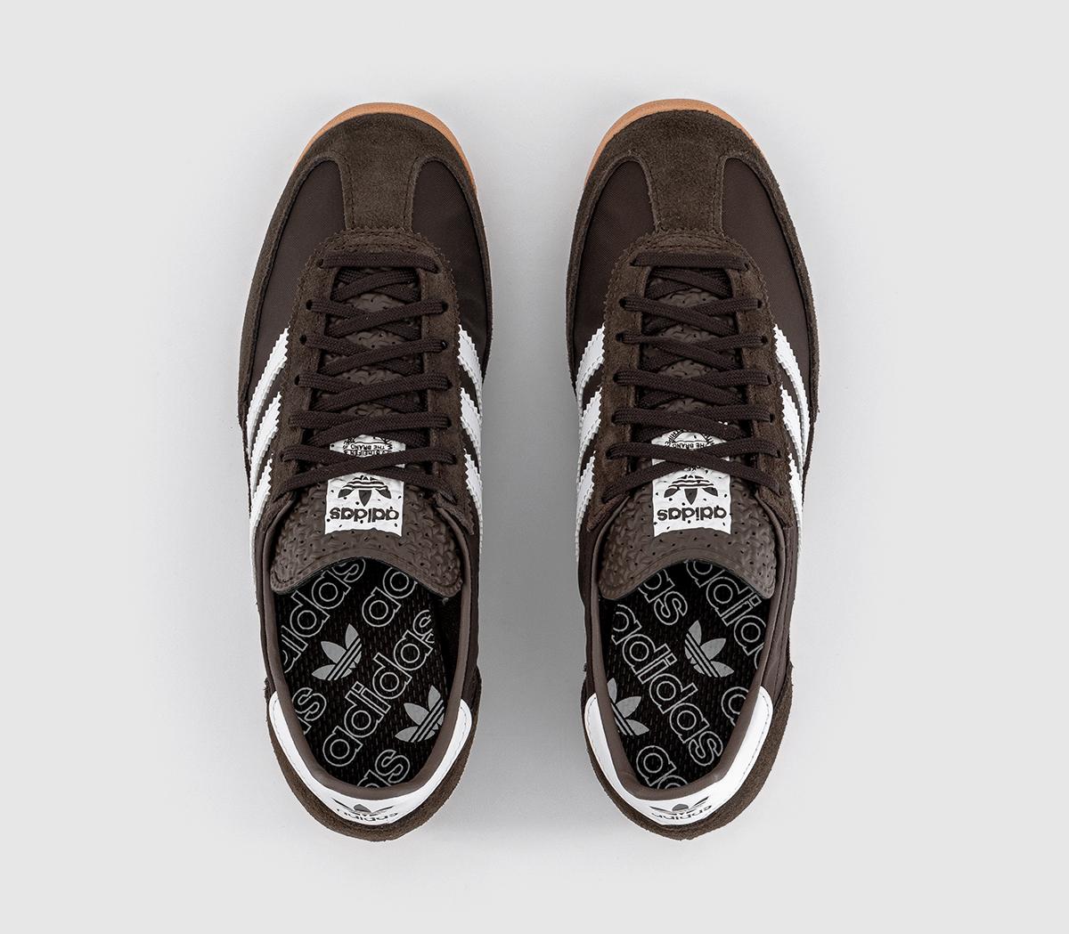 adidasSL 72 Trainers adidasSL 72 TrainersDark Brown White Gum