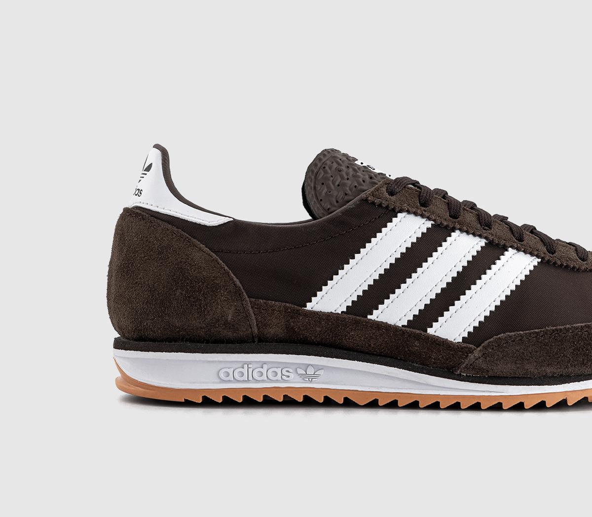 adidasSL 72 Trainers adidasSL 72 TrainersDark Brown White Gum