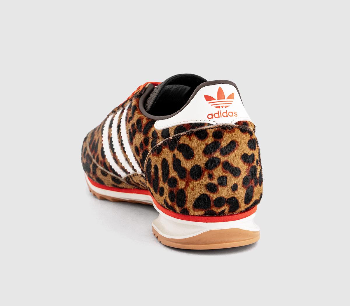 adidasSL 72 TrainersDark Brown Off White Semi Impact Orange