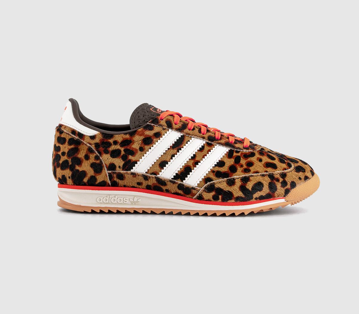 adidasSL 72 TrainersDark Brown Off White Semi Impact Orange