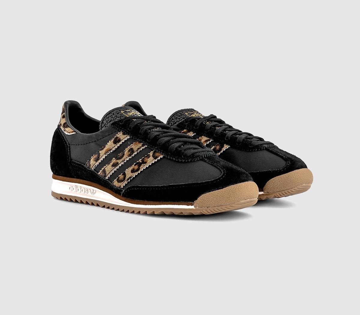 adidasSL 72 Trainers adidasSL 72 TrainersLeopard Preloved Brown Black Gum