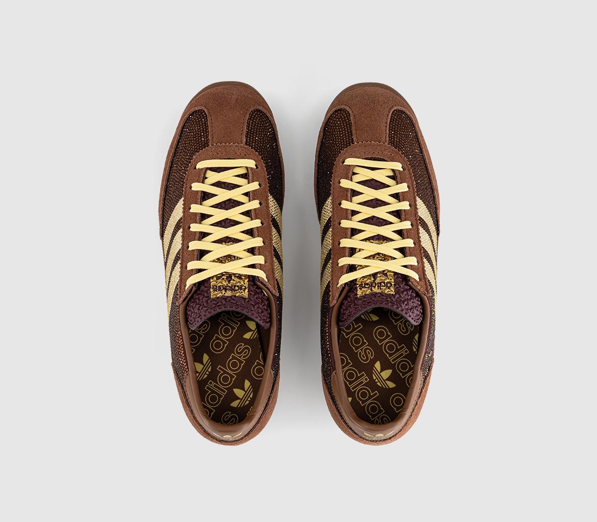 adidasSL 72 TrainersPreloved Brown Almost Yellow Maroon