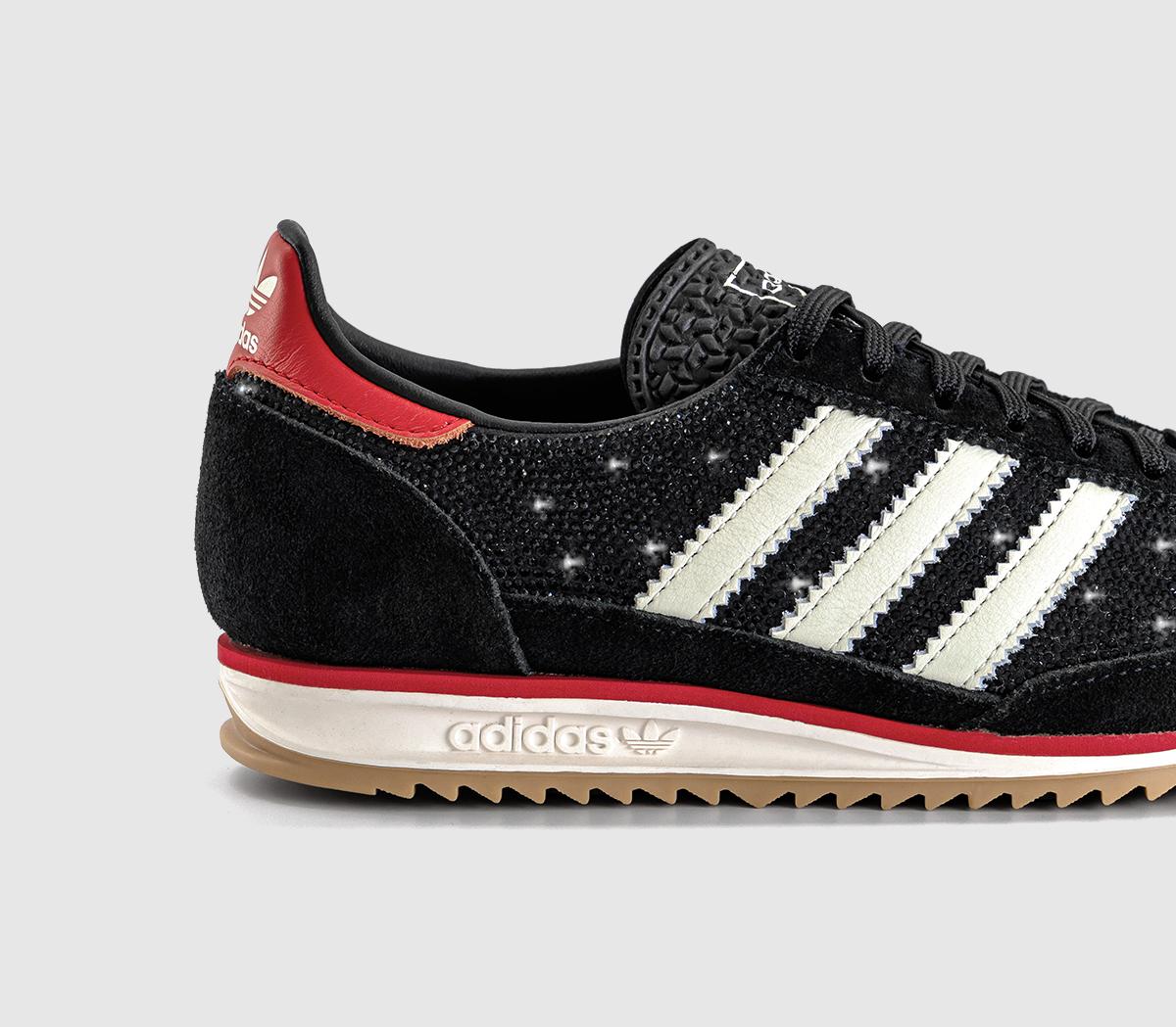 adidasSL 72 TrainersCrystal Black Offwhite Better Scarlet
