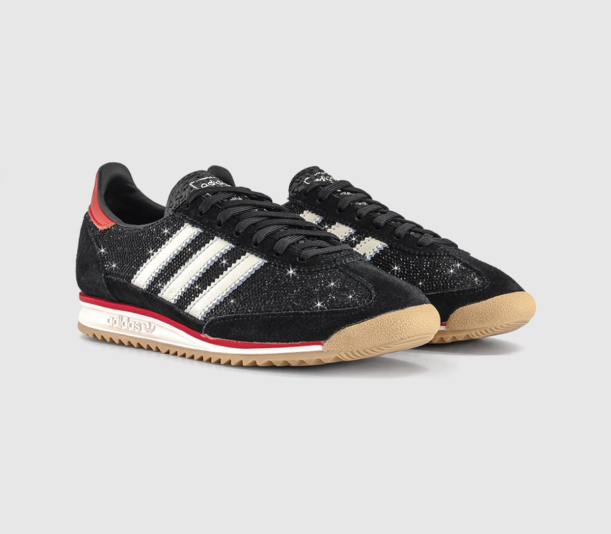 adidasSL 72 TrainersCrystal Black Offwhite Better Scarlet