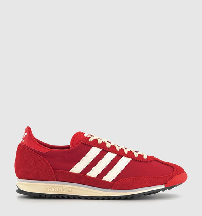 adidas SL 72 Trainers Scarlet Red White Black
