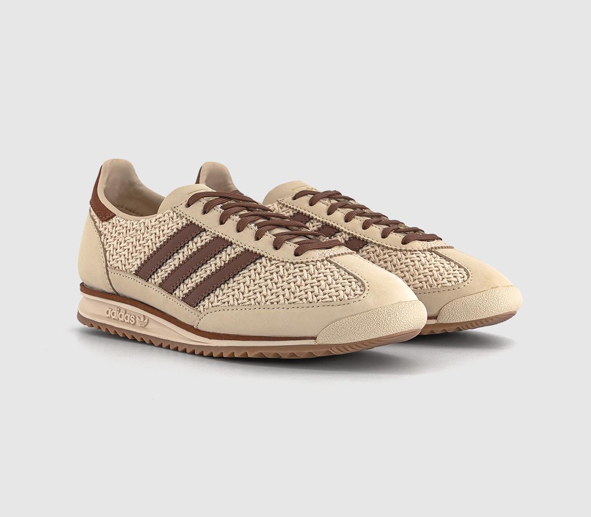 adidasSl 72 Trainers adidasSl 72 TrainersSand Strata Preloved Brown Cream White