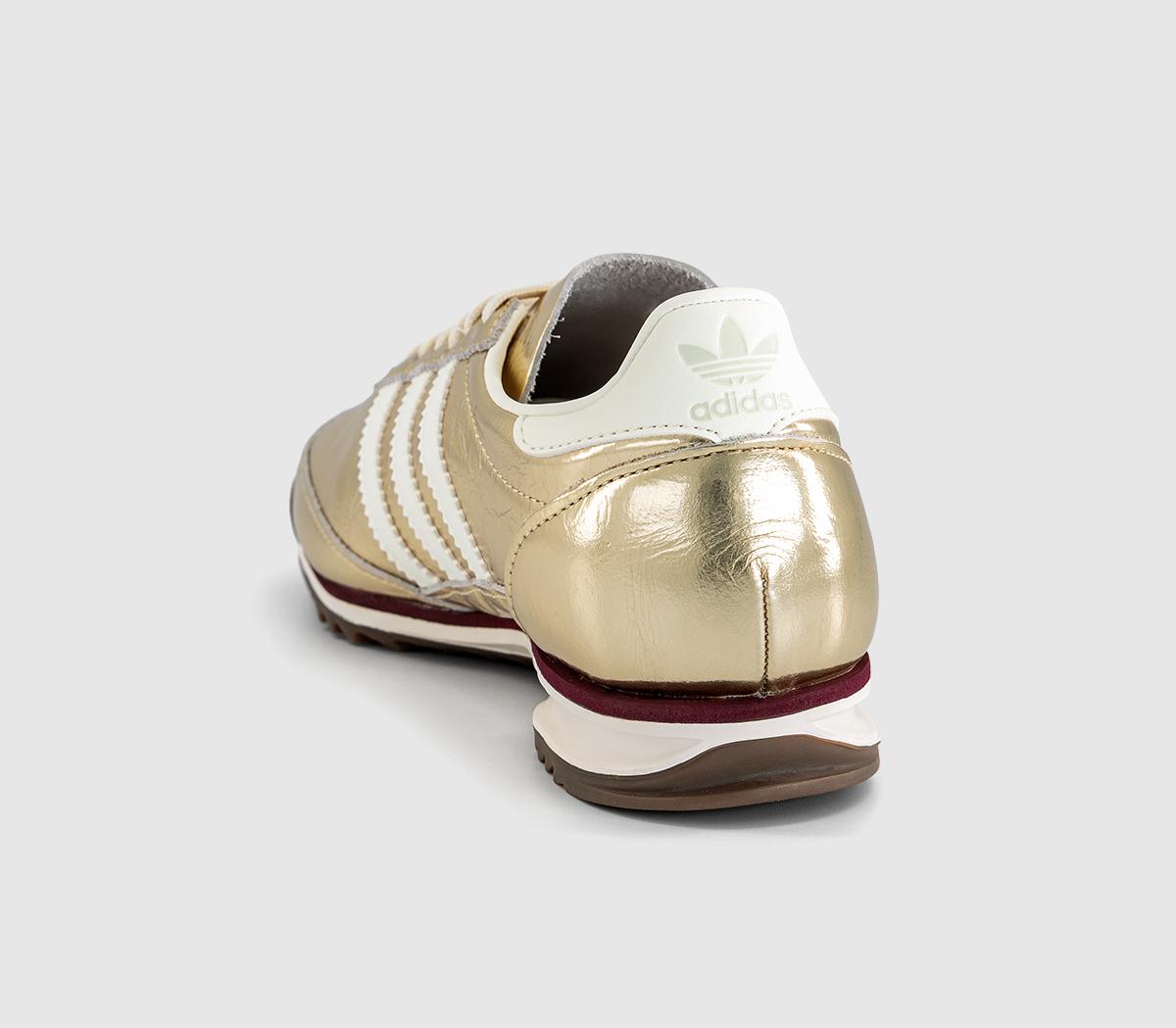 adidasSL 72 TrainersGold Metallic Off White Shadow Red