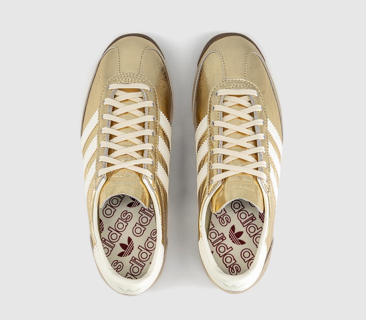 adidasSL 72 TrainersGold Metallic Off White Shadow Red