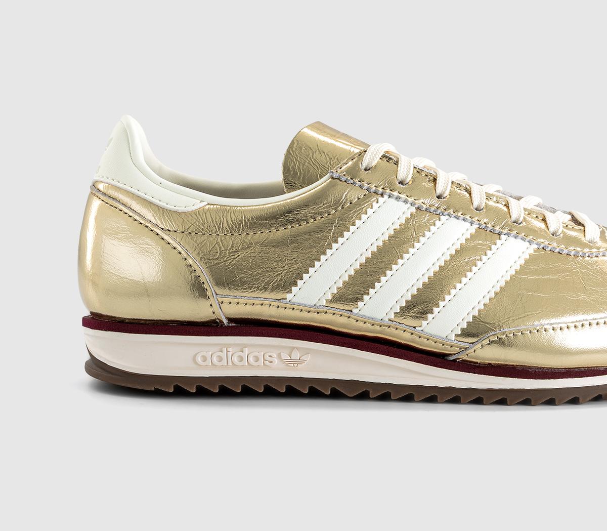 adidasSL 72 TrainersGold Metallic Off White Shadow Red