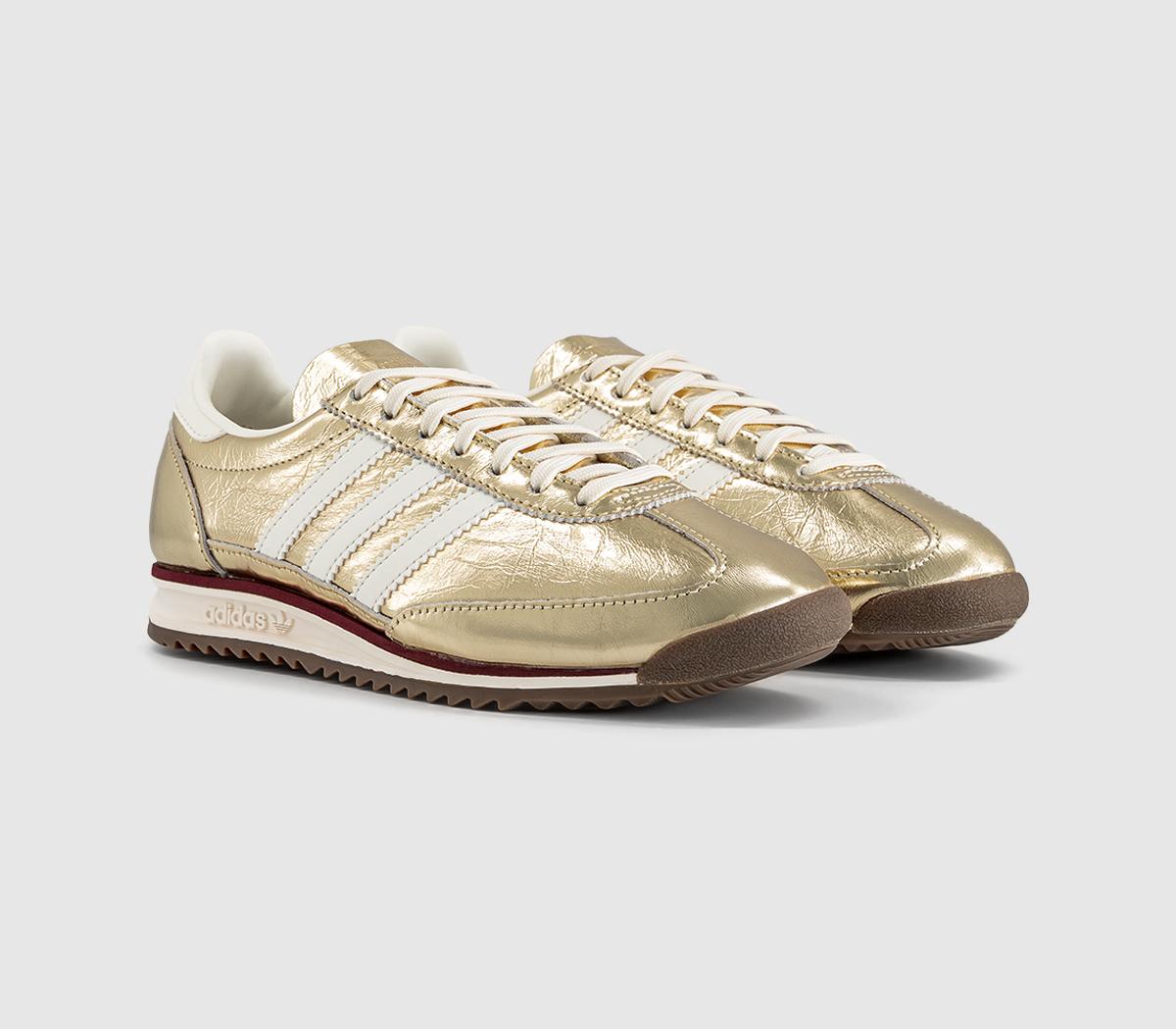 adidasSL 72 TrainersGold Metallic Off White Shadow Red