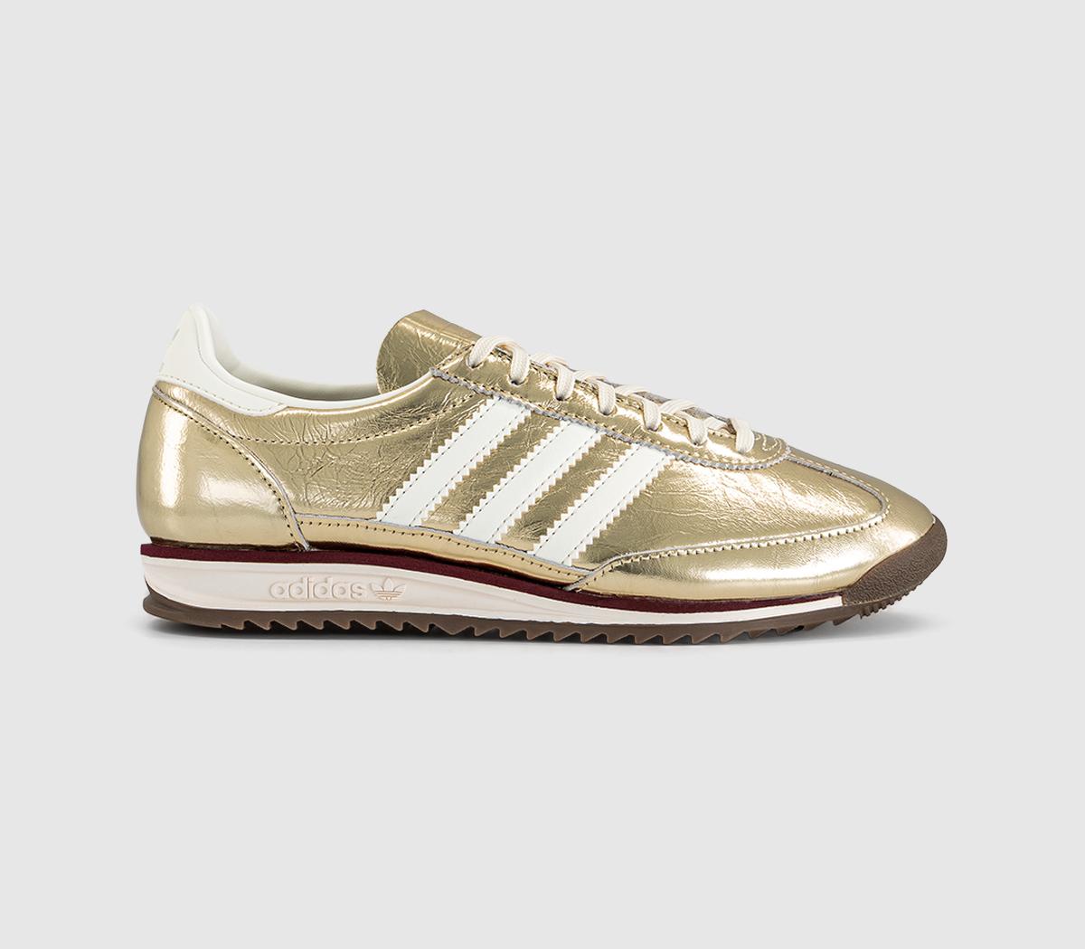 adidasSL 72 TrainersGold Metallic Off White Shadow Red
