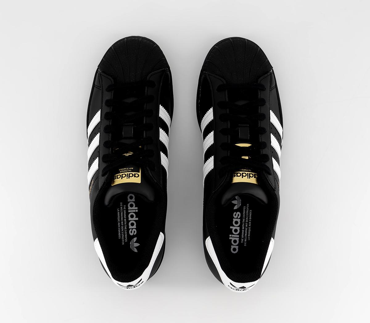 Adidas Superstar Trainers Black White - Adidas Superstar