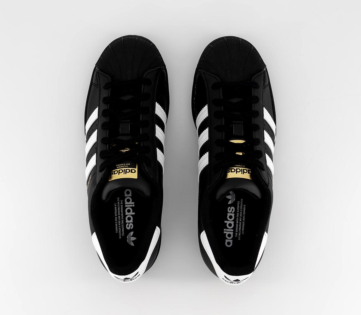 adidasSuperstar TrainersBlack White