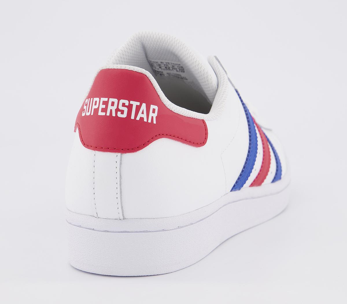 red white and blue adidas originals