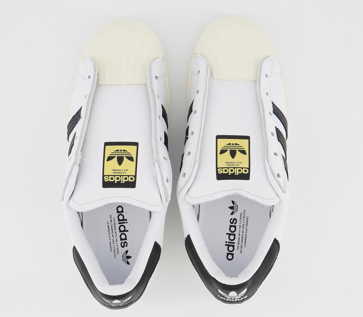 adidas gazelle silver green womens SUPERSTAR II Trainers in White/Black| Adidas Originals