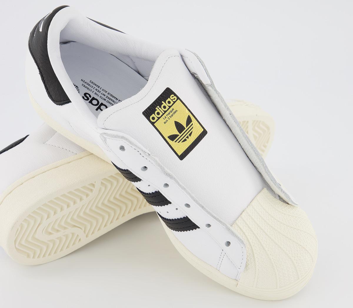 adidas gazelle silver green womens Adidas Shell Toe Superstar White & Black Trainers