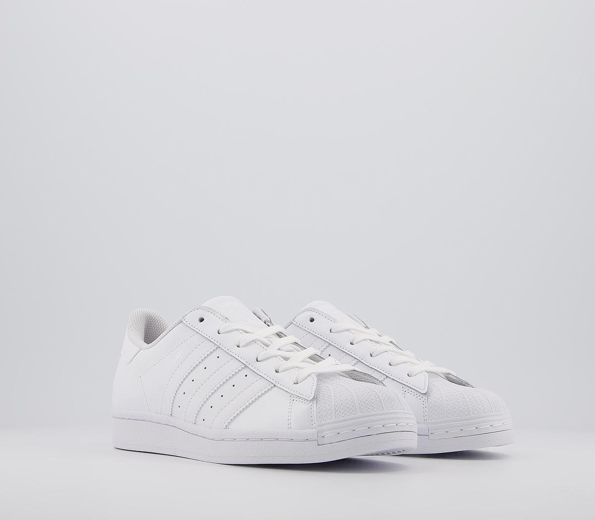 adidas Superstar Trainers White White White - Unisex Sports